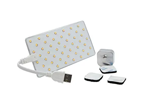 Crack Light by Blind Spot - Video Light, Selfie Light, Cell Phone Light, LED Waterproof - Flexible and Easy to Use.