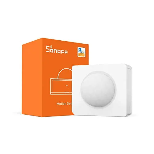 SONOFF SNZB-03 ZigBee Motion Sensor, Wireless Motion Detector Get Alerts or Trigger Lights to Turn on, SONOFF Zigbee Bridge Required, Batteries Included