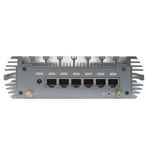 HSIPC 11th Gen i7 1165G7 Firewall Micro Appliance, Mini PC, Nano PC, Router PC (16G 120G) with 6 RJ45, AES-NI, 2.5GBE, HDMI USB3.0 Console, Compatible with Pfsense OPNsense