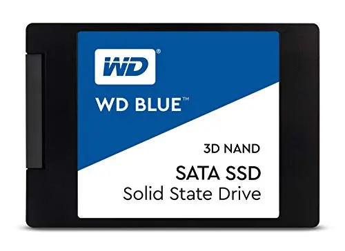 Western Digital WDS500G2B0A WD Blue 3D NAND Internal SSD 2.5 Inch SATA, 500 GB