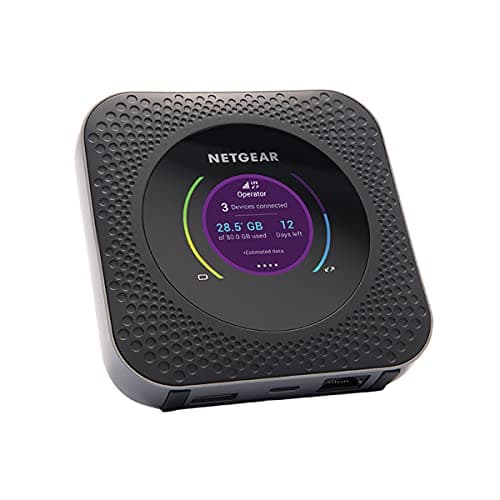 NETGEAR Nighthawk M1 (MR1100) | 4G Modem Router With Sim Slot Unlocked | Portable WiFi Hotspot For Travel | Mobile WiFi Router| MiFi Device |Fast & Reliable WiFi Anywhere | Up to 1Gbps