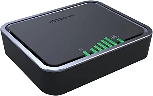 NETGEAR LB2120-100UKS 4G LTE Modem with 2 Gigabit Ethernet Ports, Instant Broadband Connection and Automatic 4G LTE/3G Back-Up